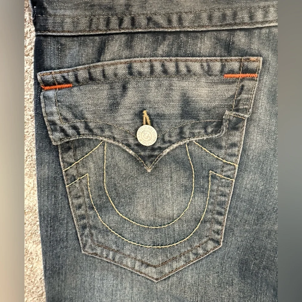 True Religion Men's Billy Bootcut Jeans - medium indigo Blue
